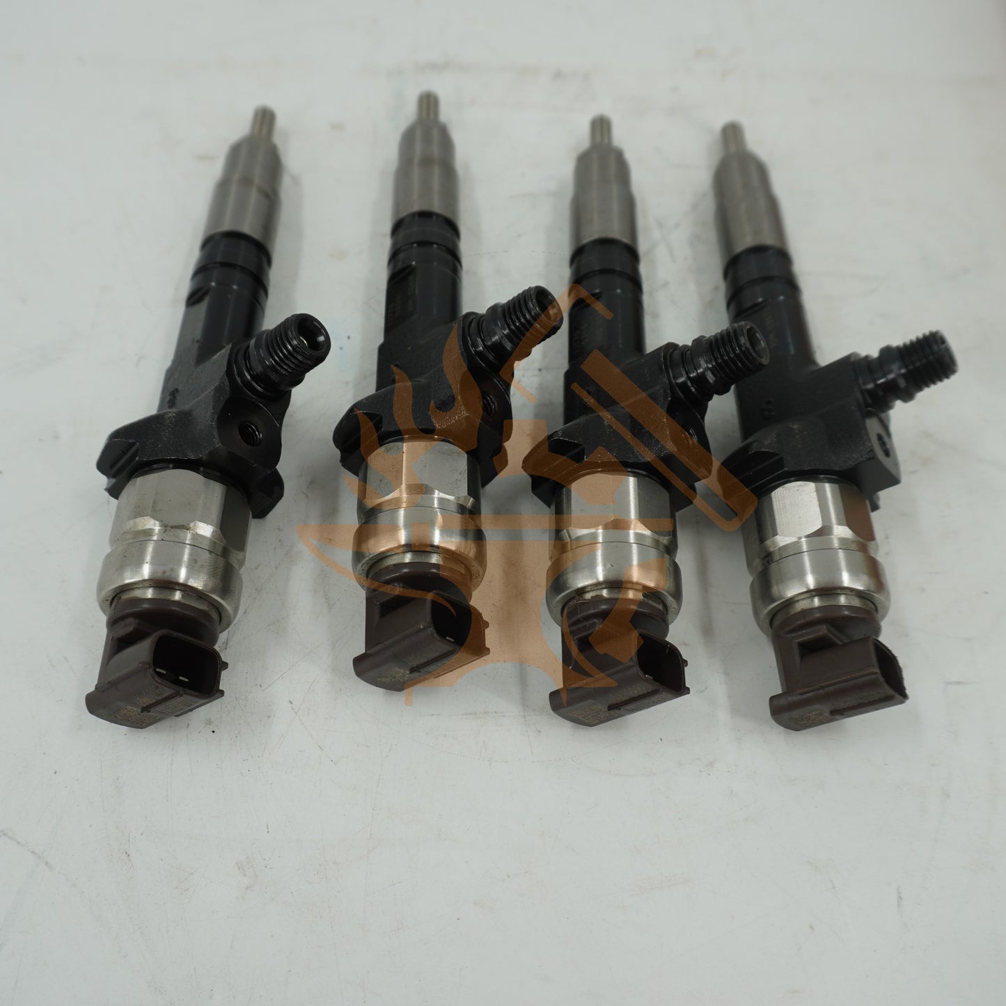 4 PC Fuel Injector 1J770-53050 1J770-53070 for Kubota V3307-CR-TE4 V3307 Tier 4