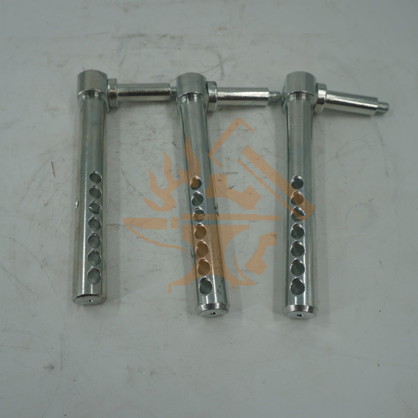 3 PC Mower Deck Gauge Wheel Arm AM120681 AM120680 for John Deere 2210 4010 4110