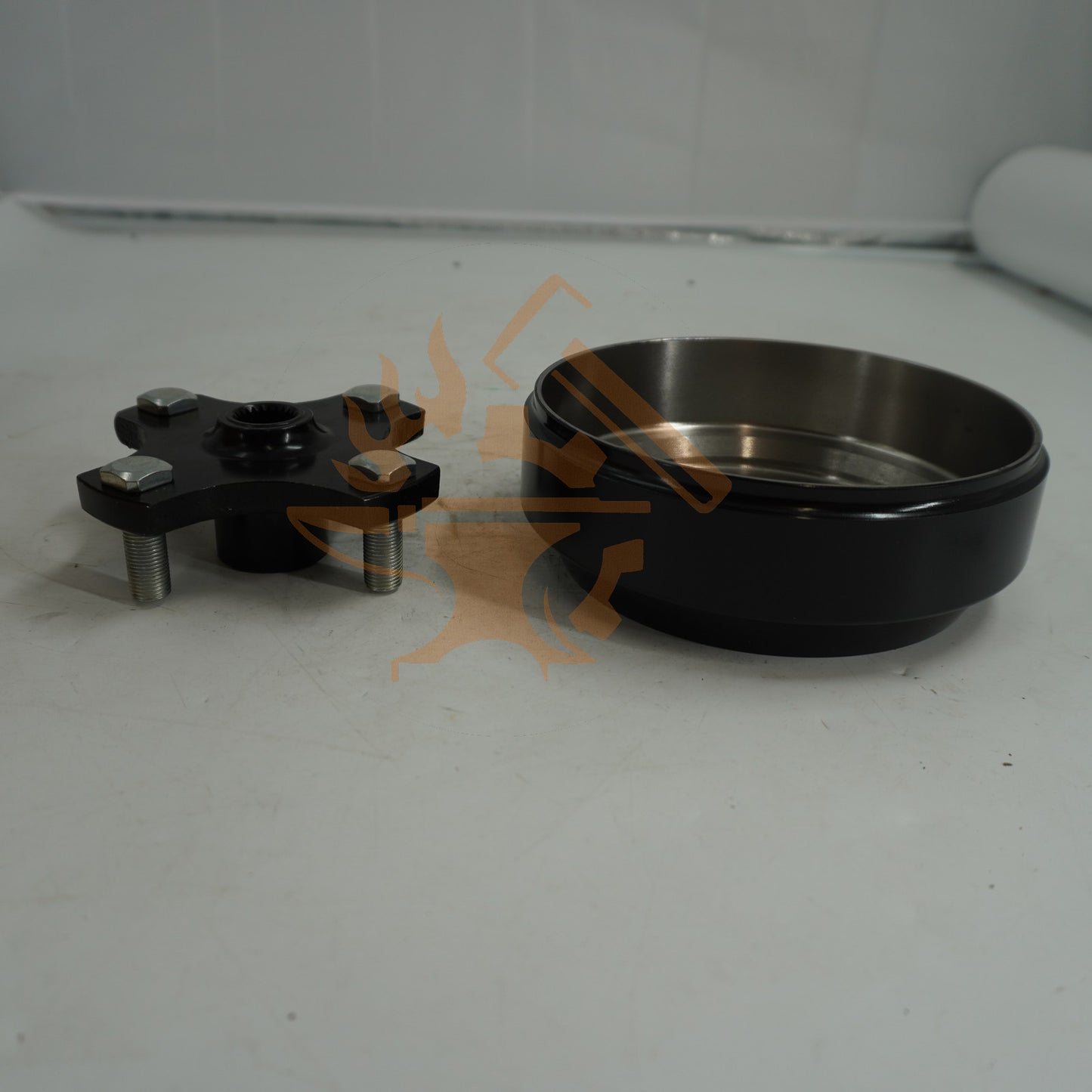 Heavy Duty Brake Drum PK2127 for Ezgo Golf Cart 1982- TXT 24 Spline
