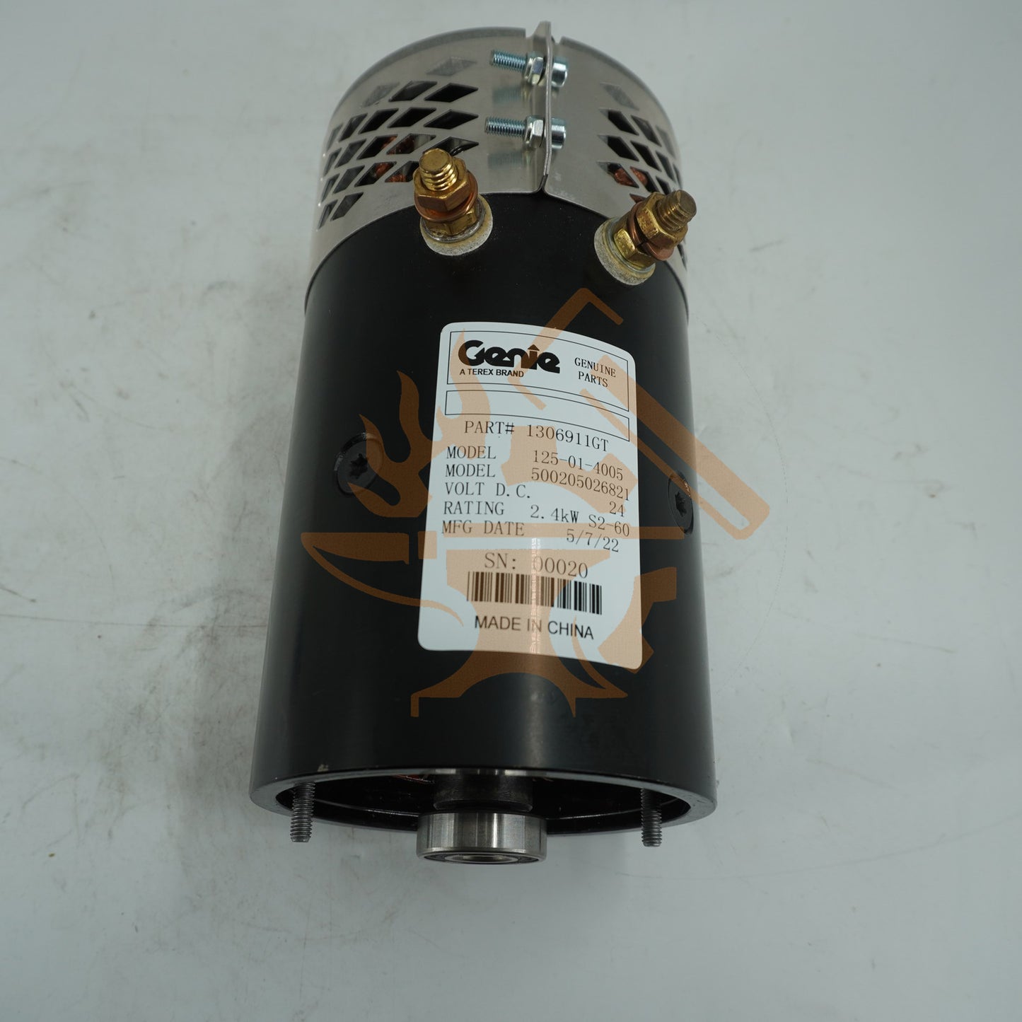 MOTOR DC 24V 5IN 2 TERM GENIE OEM ORG 1306911GT