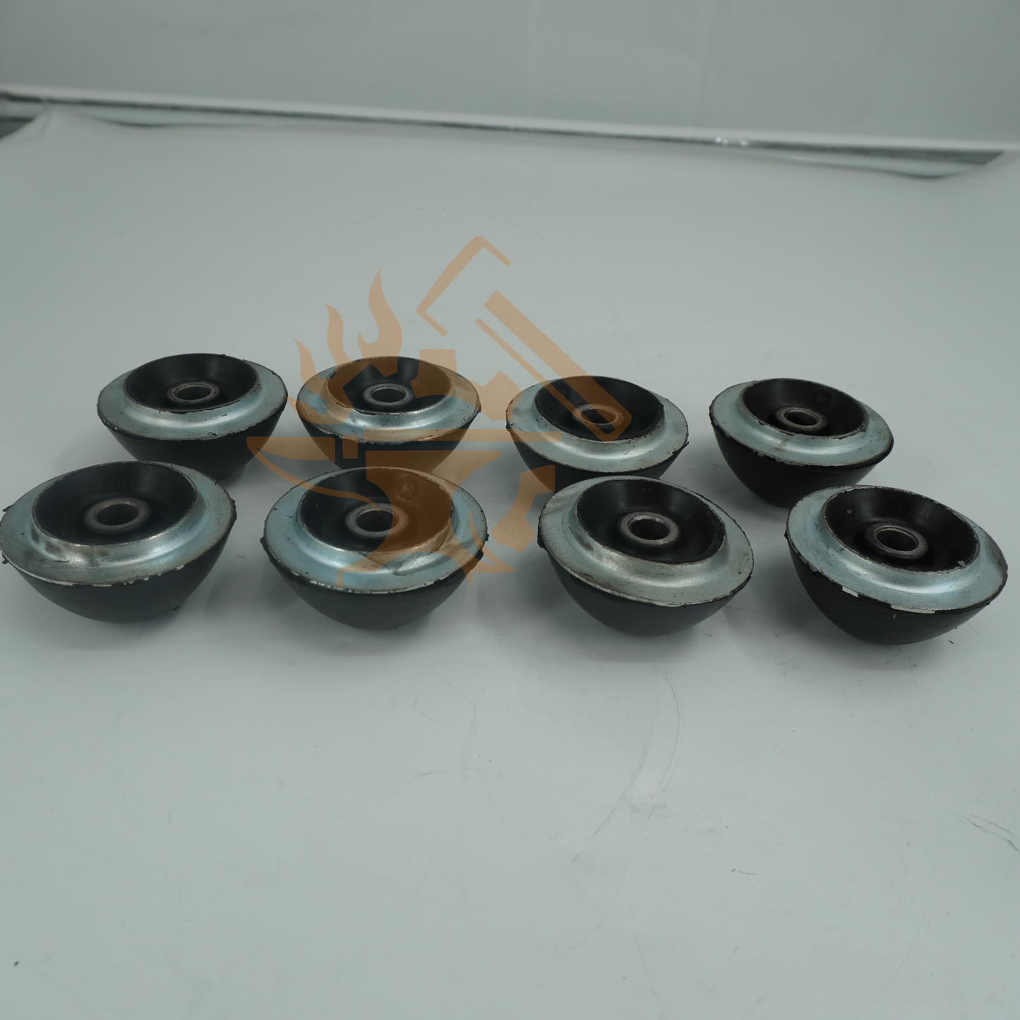 8Pcs Rubber Mount 175-4625 220-9184 for Mitsubishi S3L2 CAT Excavator 303 303CR