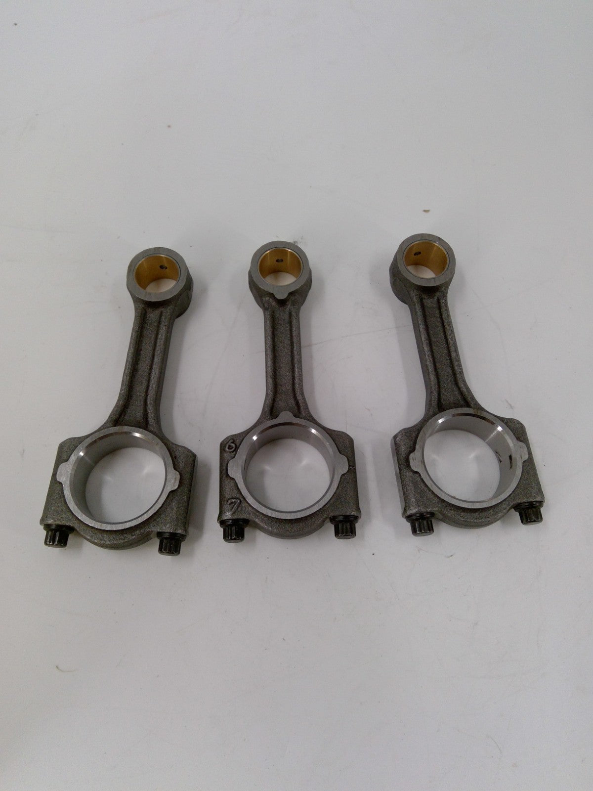3Pcs Connecting Rod 1G687-22010 1G962-23015 for Kubota D902 Engine BX1860 BX2360