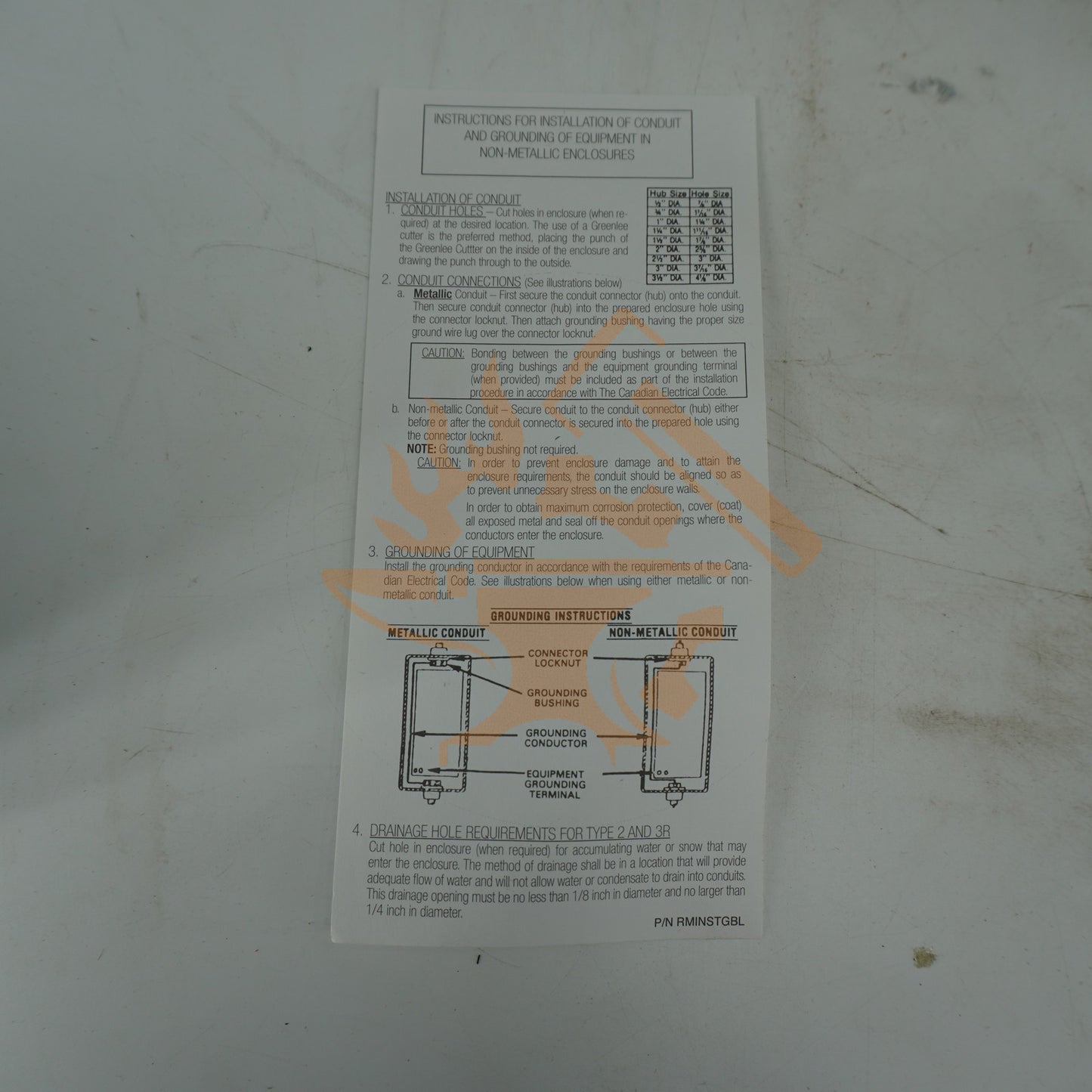 ENCLOSURE BOX GENIE OEM ORG 72324GT