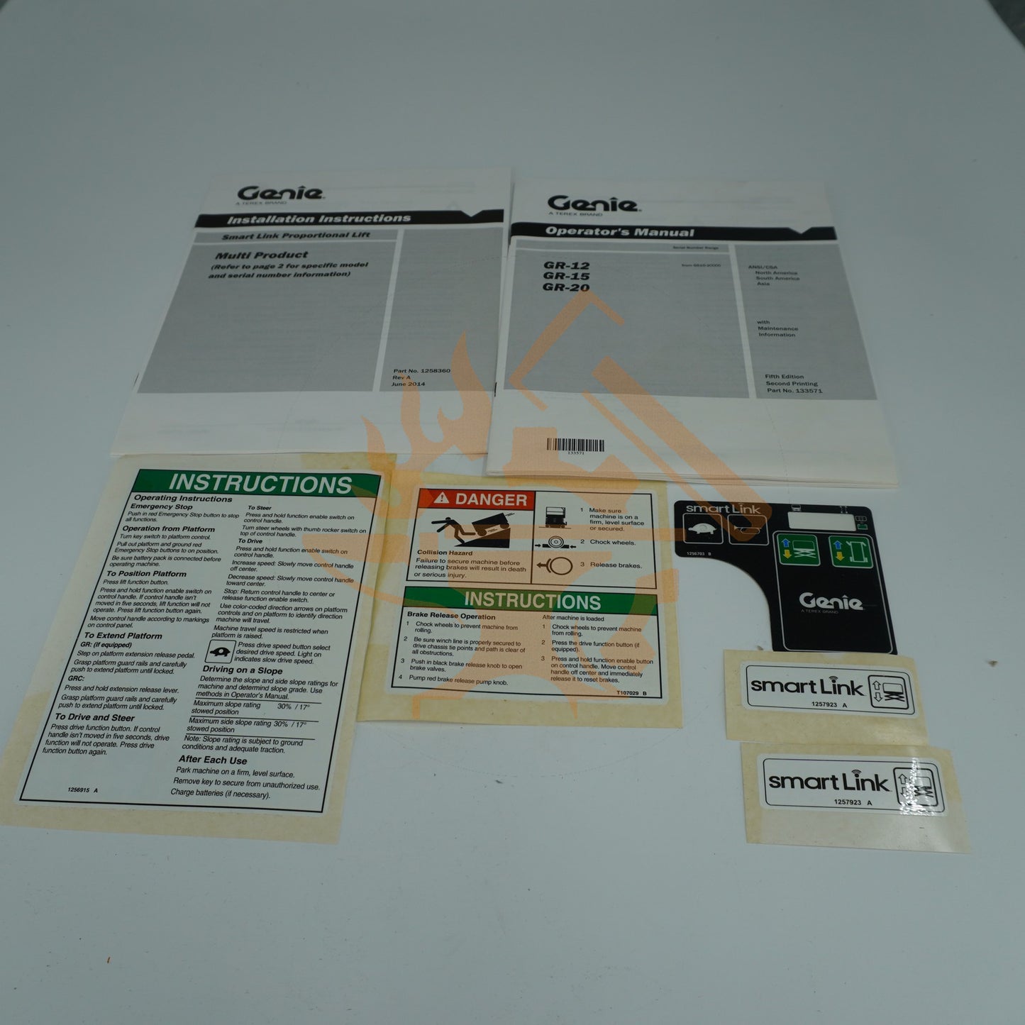 SMARTLINK PROP LIFT UPGRADE KIT ANSI GR GENIE OEM ORG 1258335GT