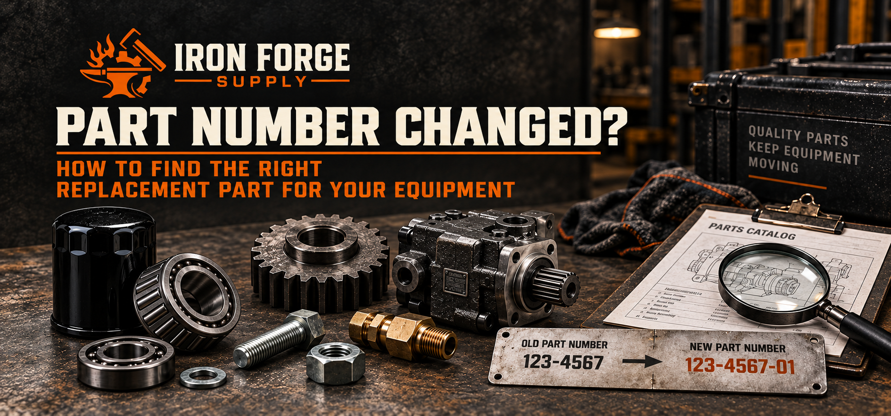 Part Number Changed? How to Find the Right Replacement Part for Your Equipment