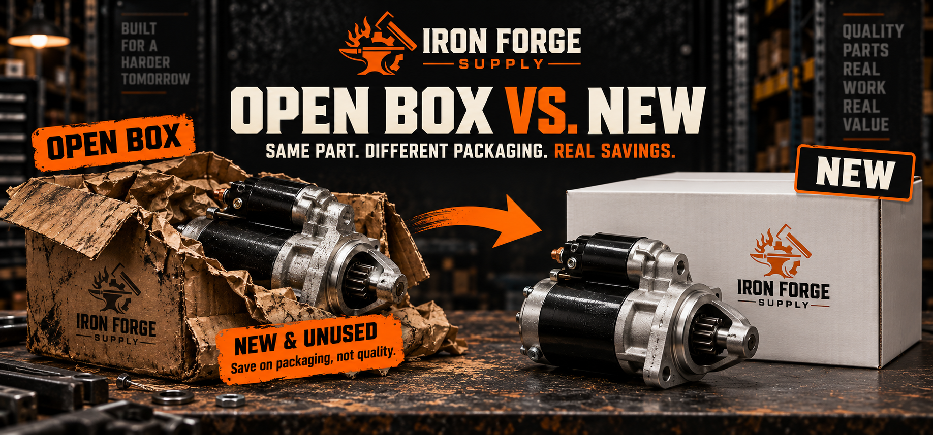 Open Box vs. New Parts: How Much Can You Save?