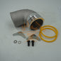 Turbocharger Intake Elbow 7W-3144 CAT Engine C15 Track-Type Tractor D10N D10R