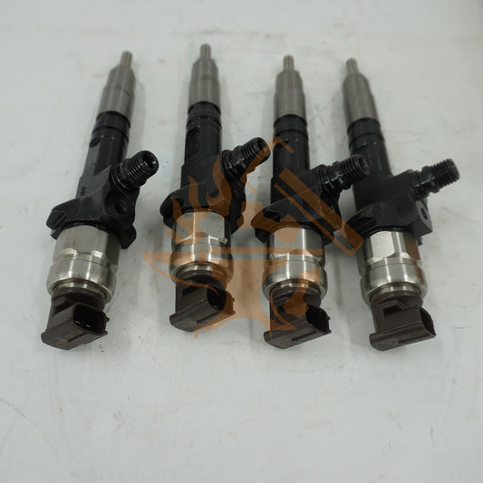 4 PC Fuel Injector 1J770-53050 1J770-53070 for Kubota V3307-CR-TE4 V3307 Tier 4