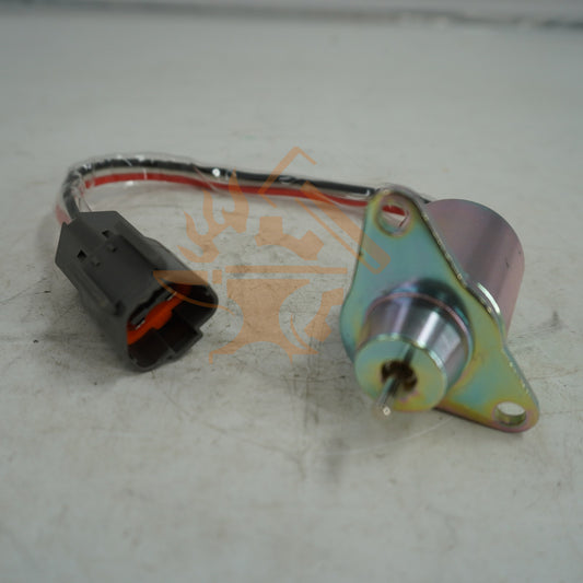 12V Fuel Shutoff Solenoid M810324 for John Deere 17D 17G 26G 27D 35D 50D 110 790