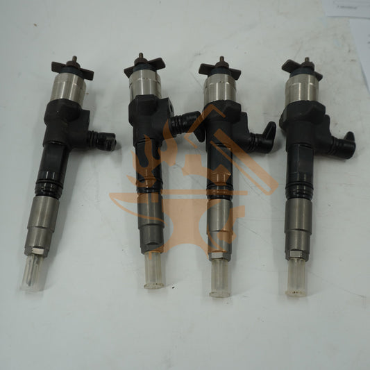 4 Pc Fuel Injector 1J500-53050 for Kubota V3800 M100 M110 M4N-071 M9960 SVL90-2