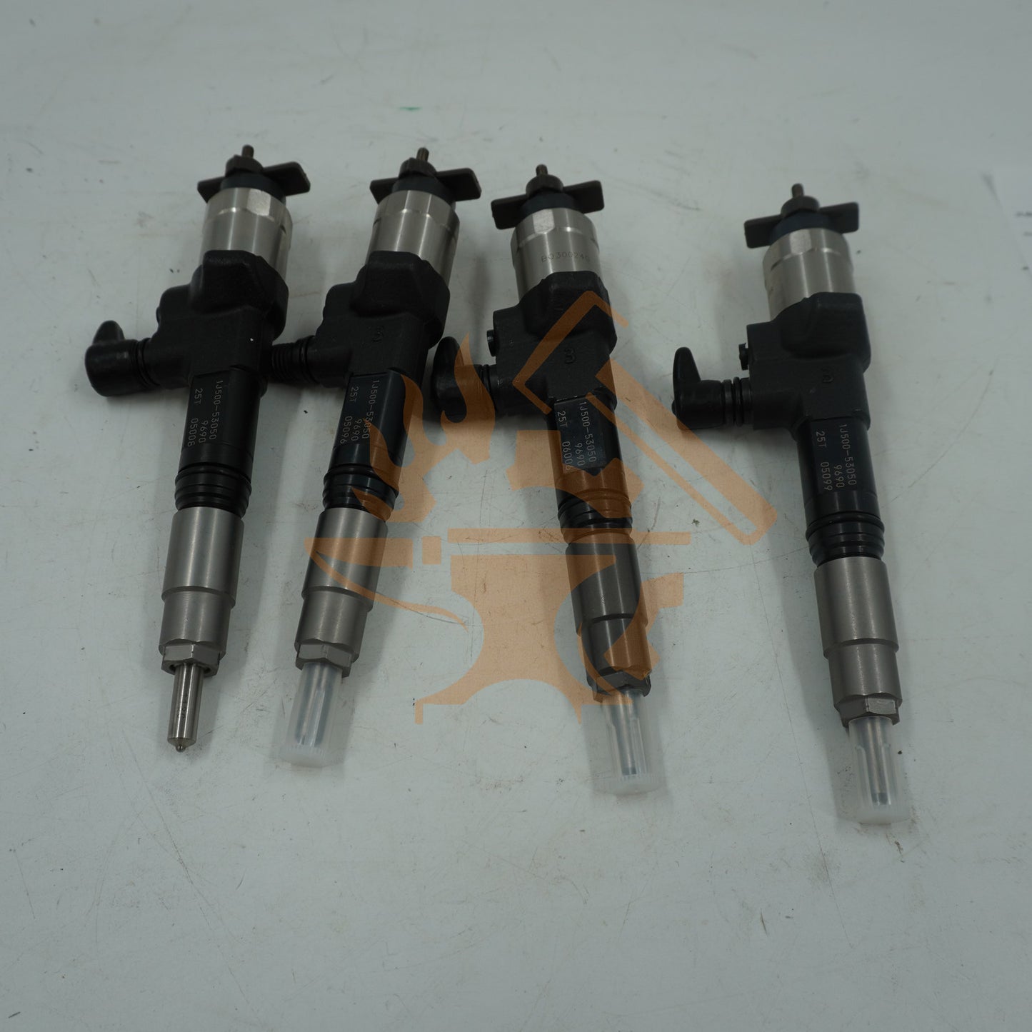 4 Pc Fuel Injector 1J574-53050 for Kubota V3800 Tractor M100XDTC M108DSC M108SDS