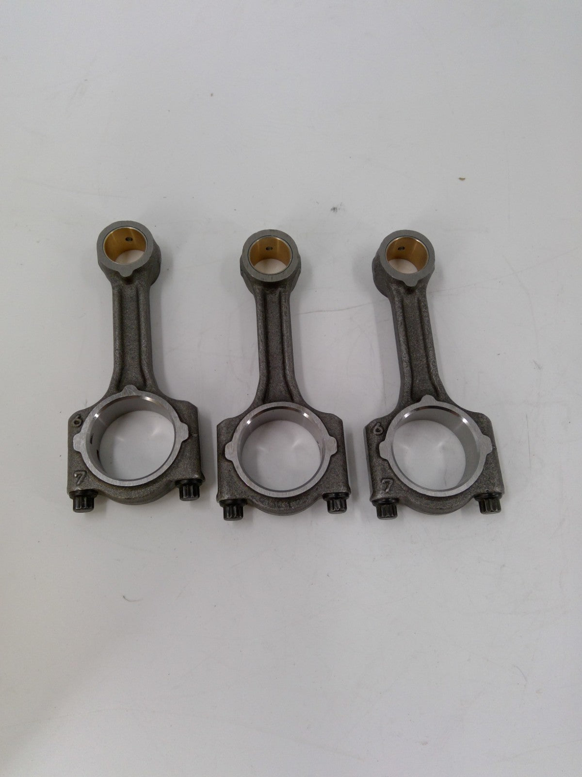 3Pcs Connecting Rod 1G687-22010 1G962-23015 for Kubota D902 Engine BX1860 BX2360