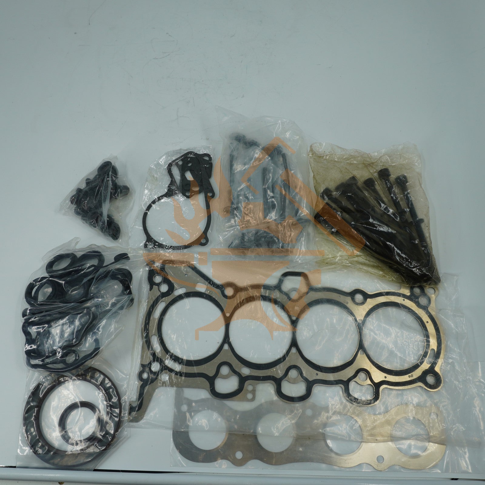 Head Gasket Set W/Bolts & Intake Exhaust Valves ES72486 Hyundai Kia 1.8L 2.0L