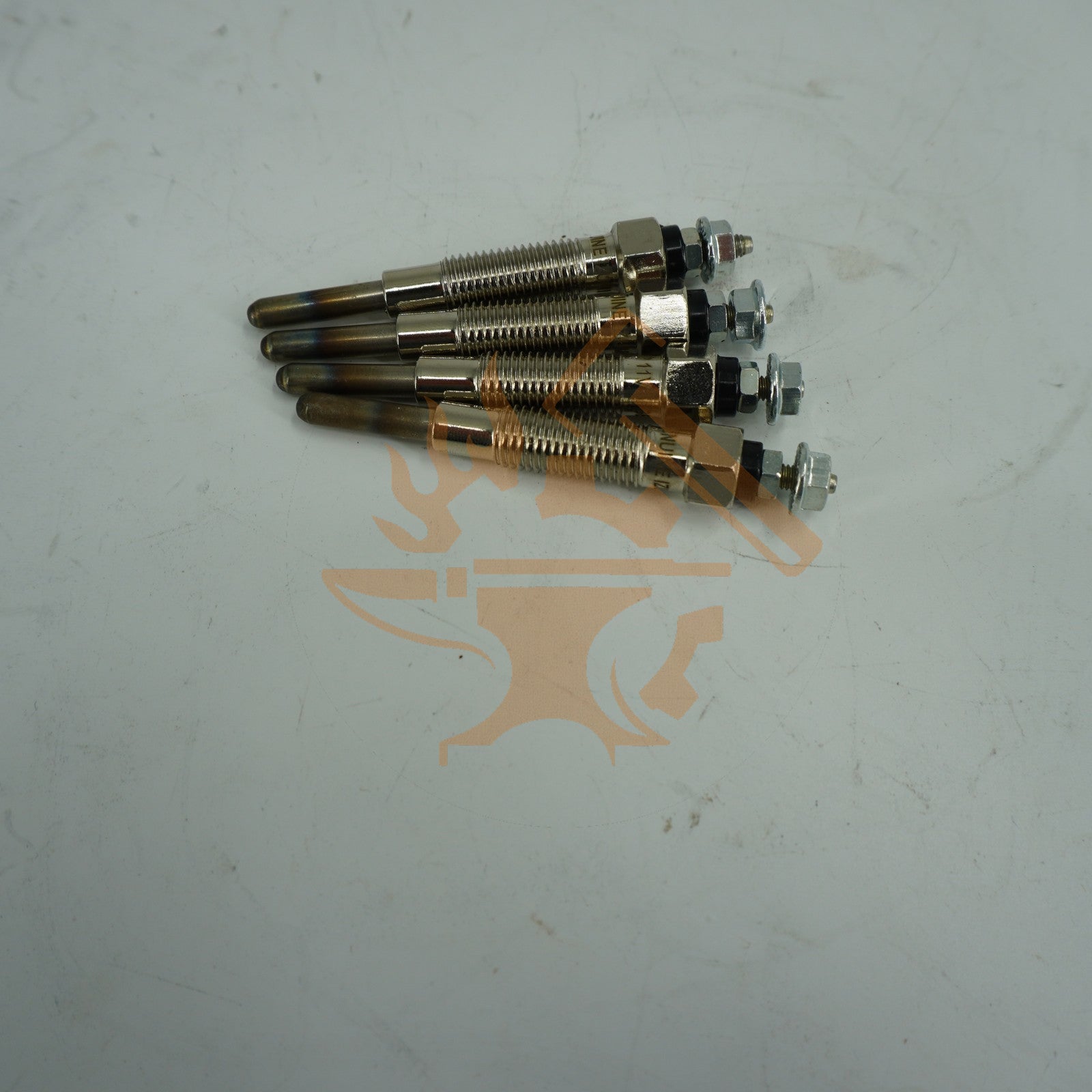 4Pcs 12V Glow Plug 371-6702 for Caterpillar CAT Engine 3044C C3.4