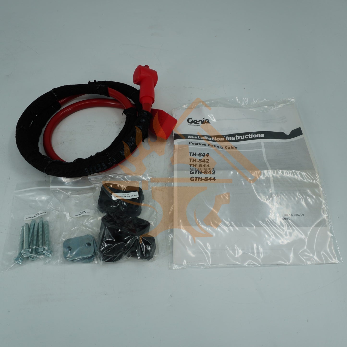 POS BATTERY 6/8K SVC CABLE ASSY GENIE OEM ORG 826416GT