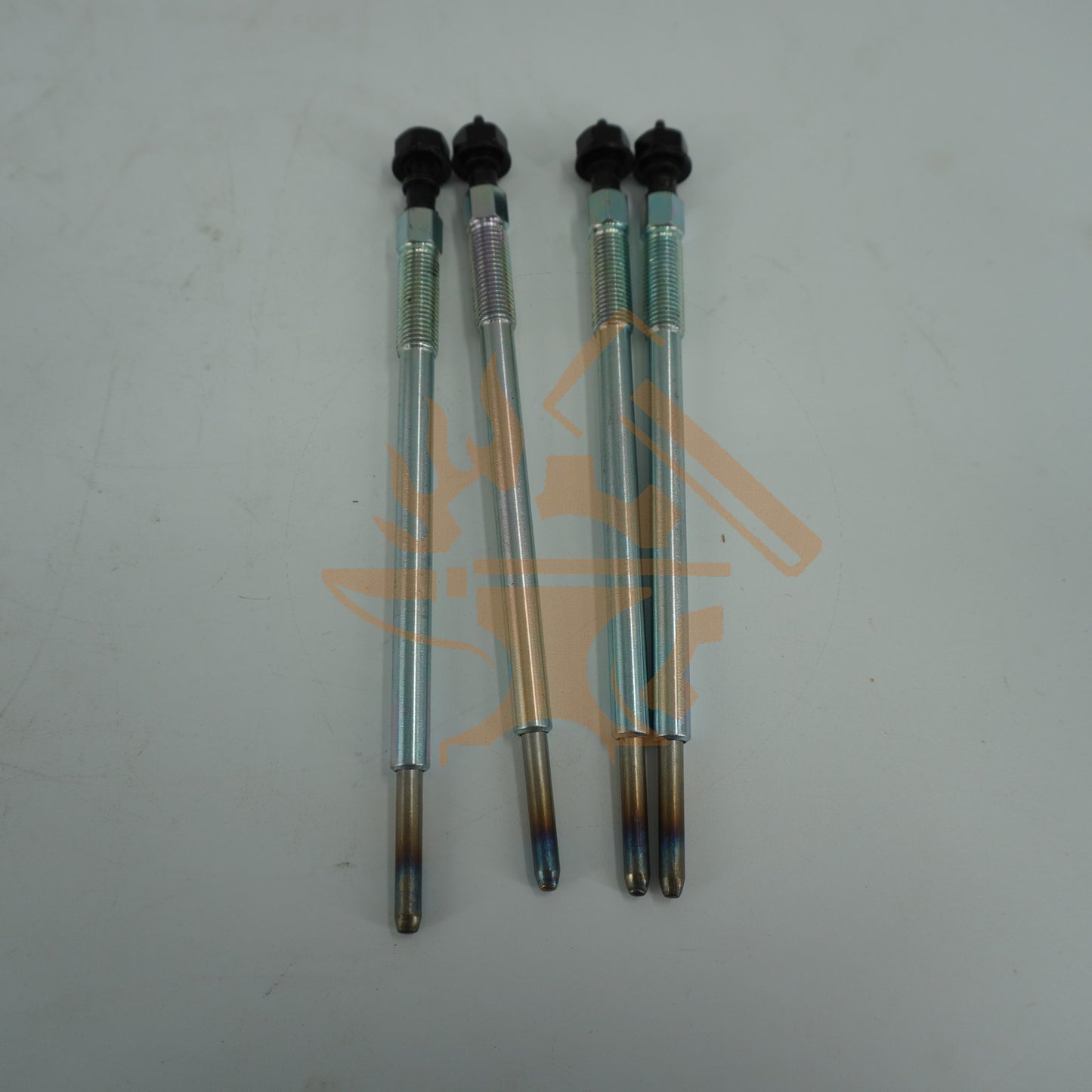 4 Glow Plugs 7030400 0100276034 for Doosan D18 D24 Bobcat S510 S530 S550 S570