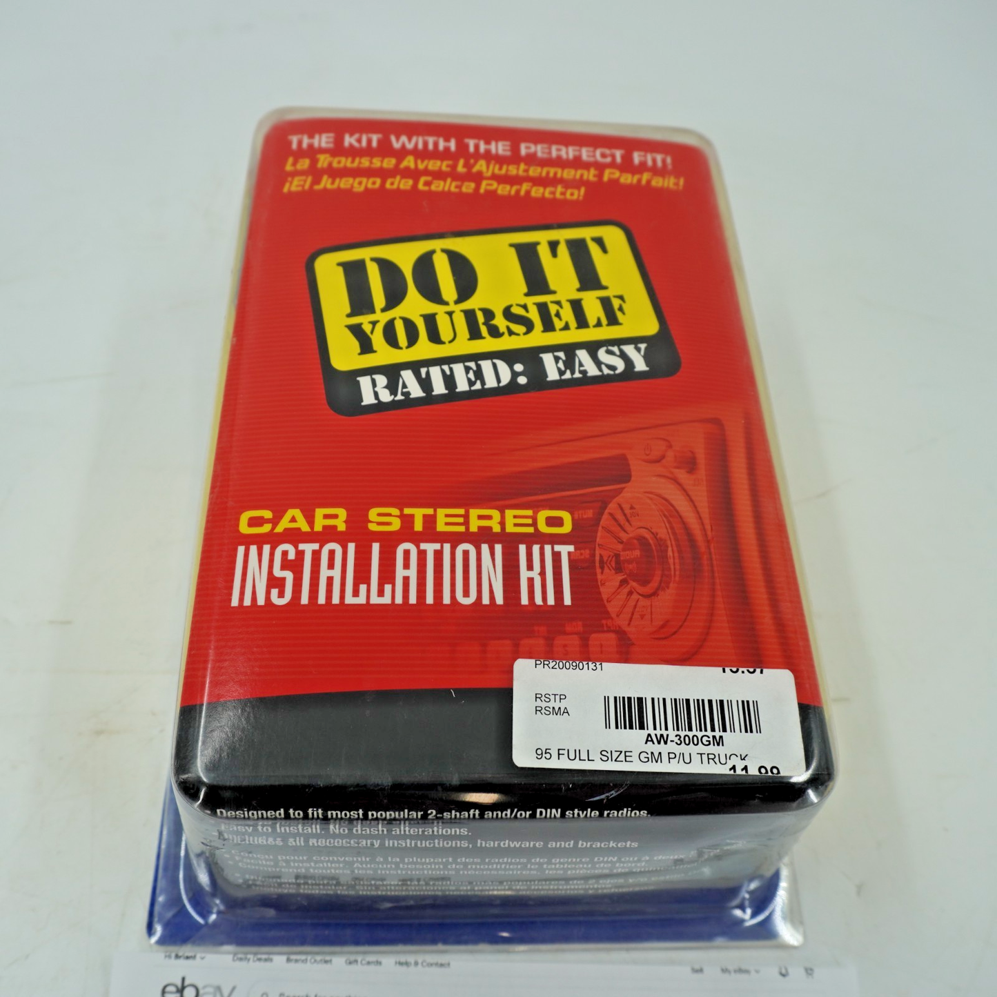 METRA AW-300GM CAR STEREO INSTALL DASH KIT