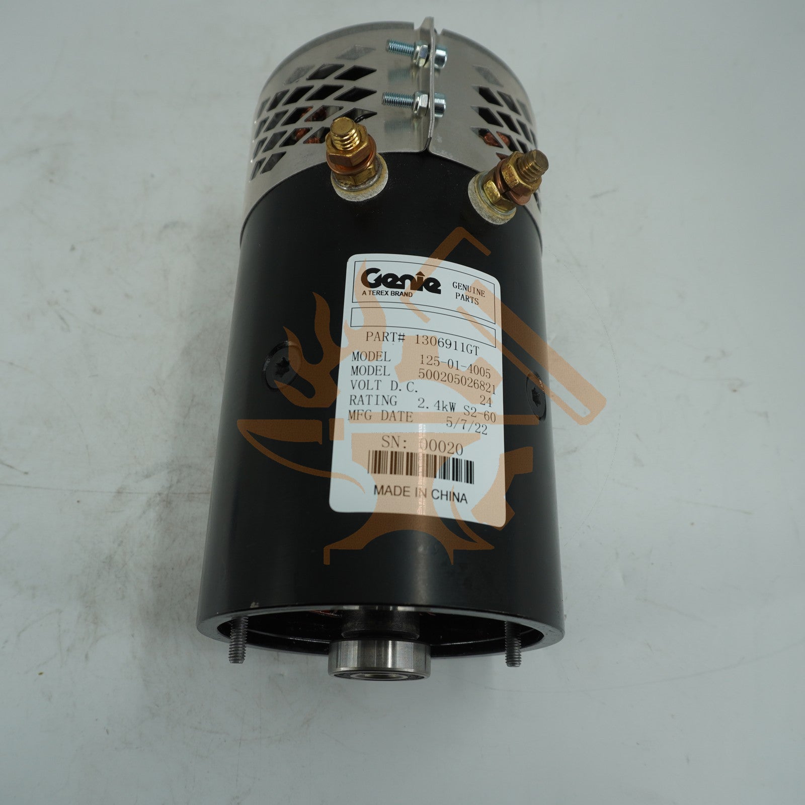 MOTOR DC 24V 5IN 2 TERM GENIE OEM ORG 1306911GT