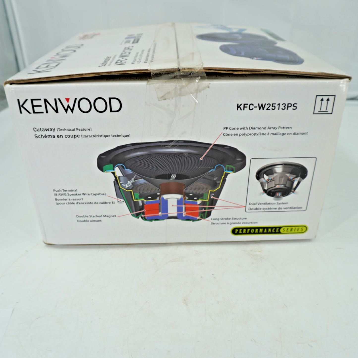 KENWOOD KFC-W2513PS Subwoofer