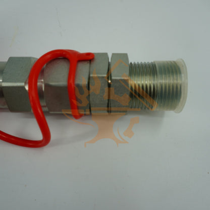 Hydraulic Quick-Connect Coupler Kit AT312877 KV13884 for John Deere 332 326D 280
