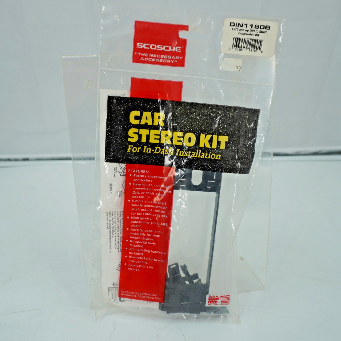 SCOSCHE DIN1190B DASH INSTALL KIT