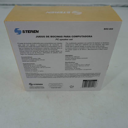 STEREN PC SPEAKER SET BOC-065