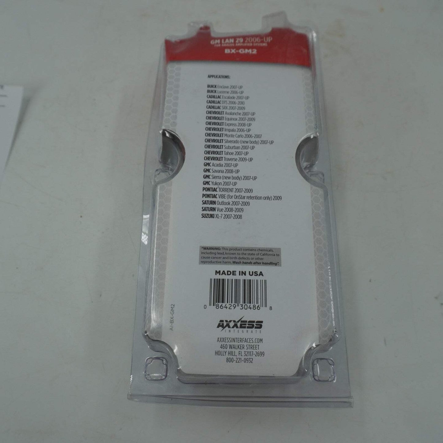 BX-GM2 RADIO INTERFACE