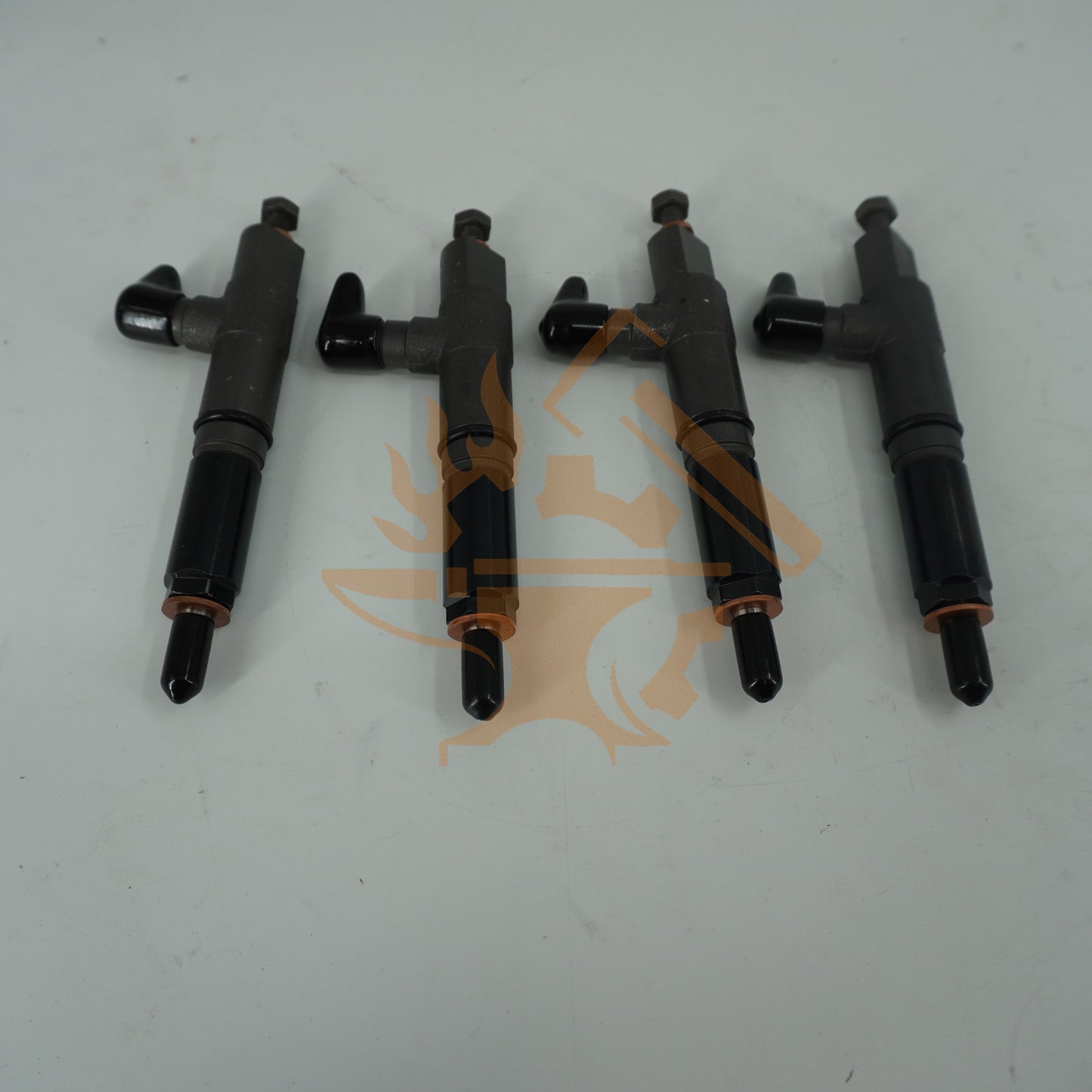 4Pc Fuel Injector 1G796-53000 1G796-53002 Kubota V2203 V2403 Hyundai HSL650-7