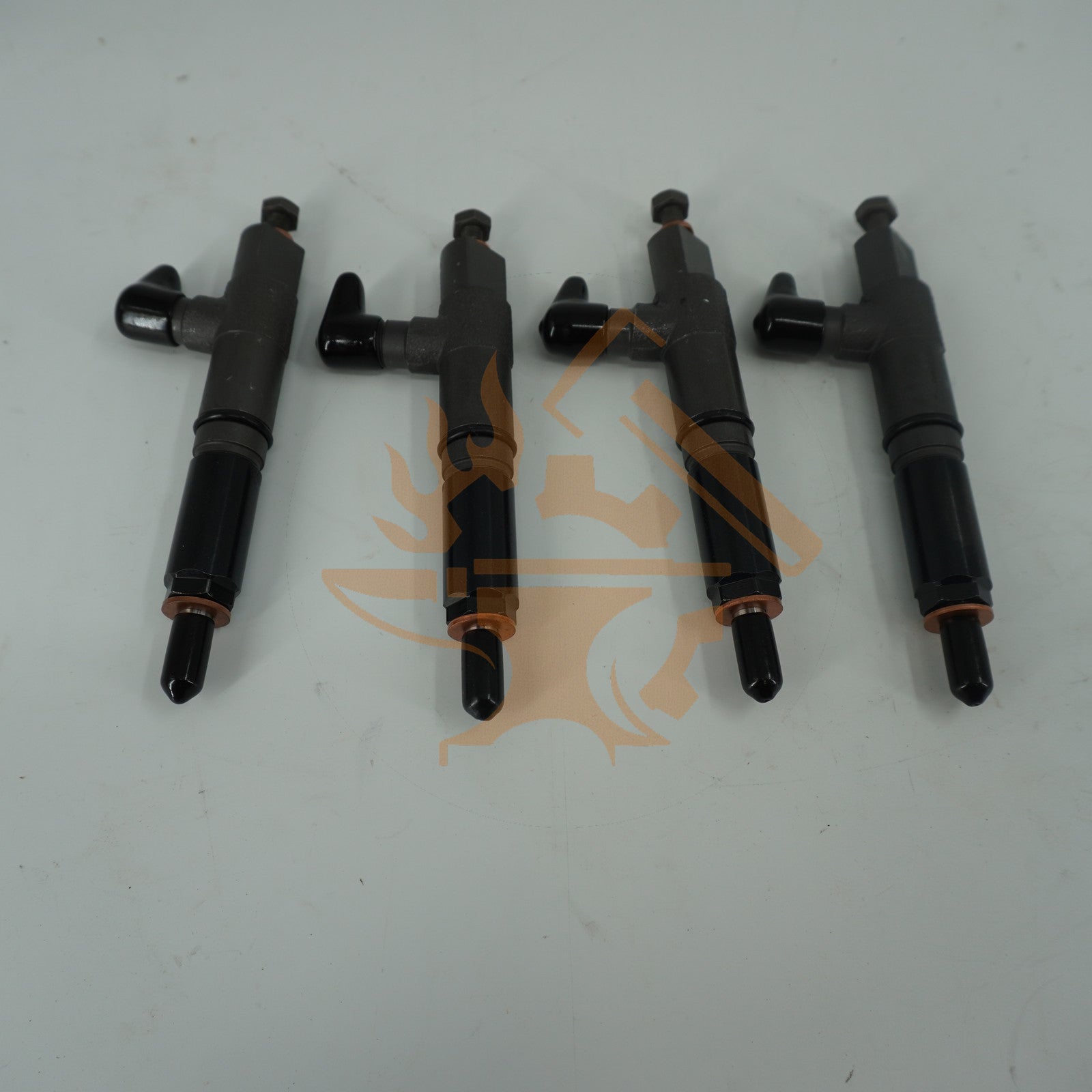 4Pc Fuel Injector 1G796-53000 1G796-53002 Kubota V2203 V2403 Hyundai HSL650-7