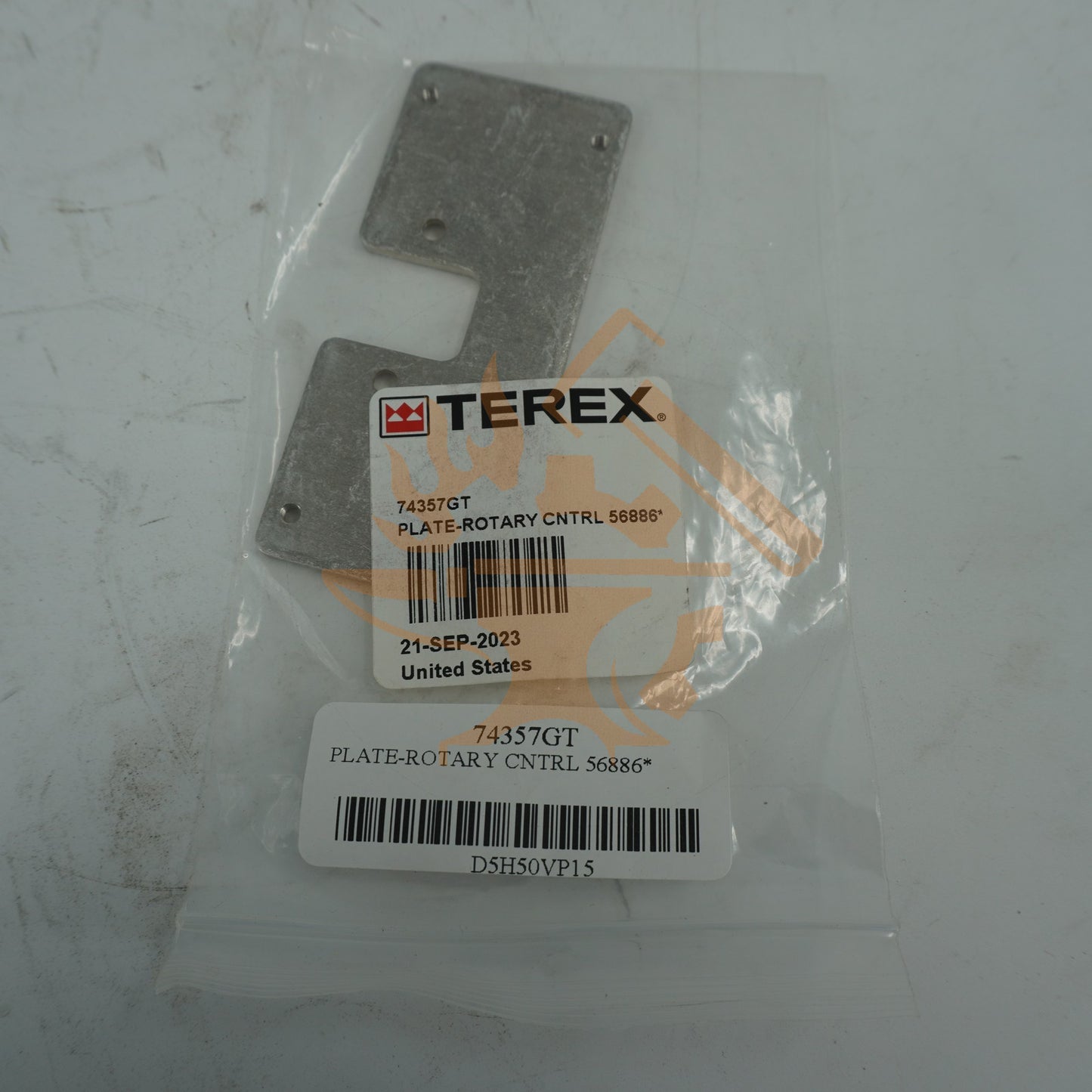 PLATE-ROTARY CNTRL 56886 GENIE ORG 74357GT