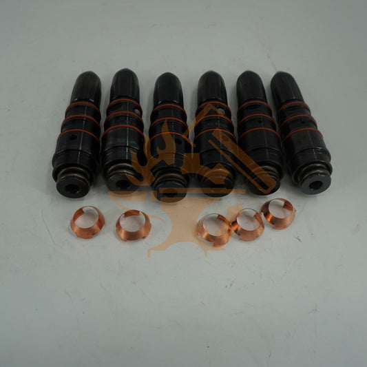 6 Pieces Fuel Injector 3054218 for Cummins Engine N855 NT855 NH855 N14