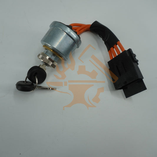 Ignition Key Switch 86569718 for New Holland TC33D TC29D TC25 1925 TC25D TC29