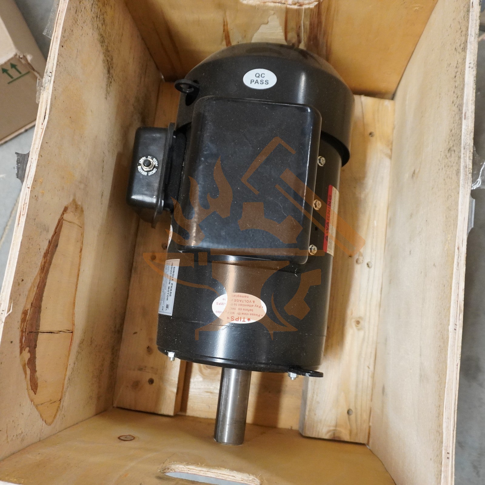 7.5HP 3450RPM Single Phase 230V Electric Motor 23172604 for Ingersoll Rand A/C