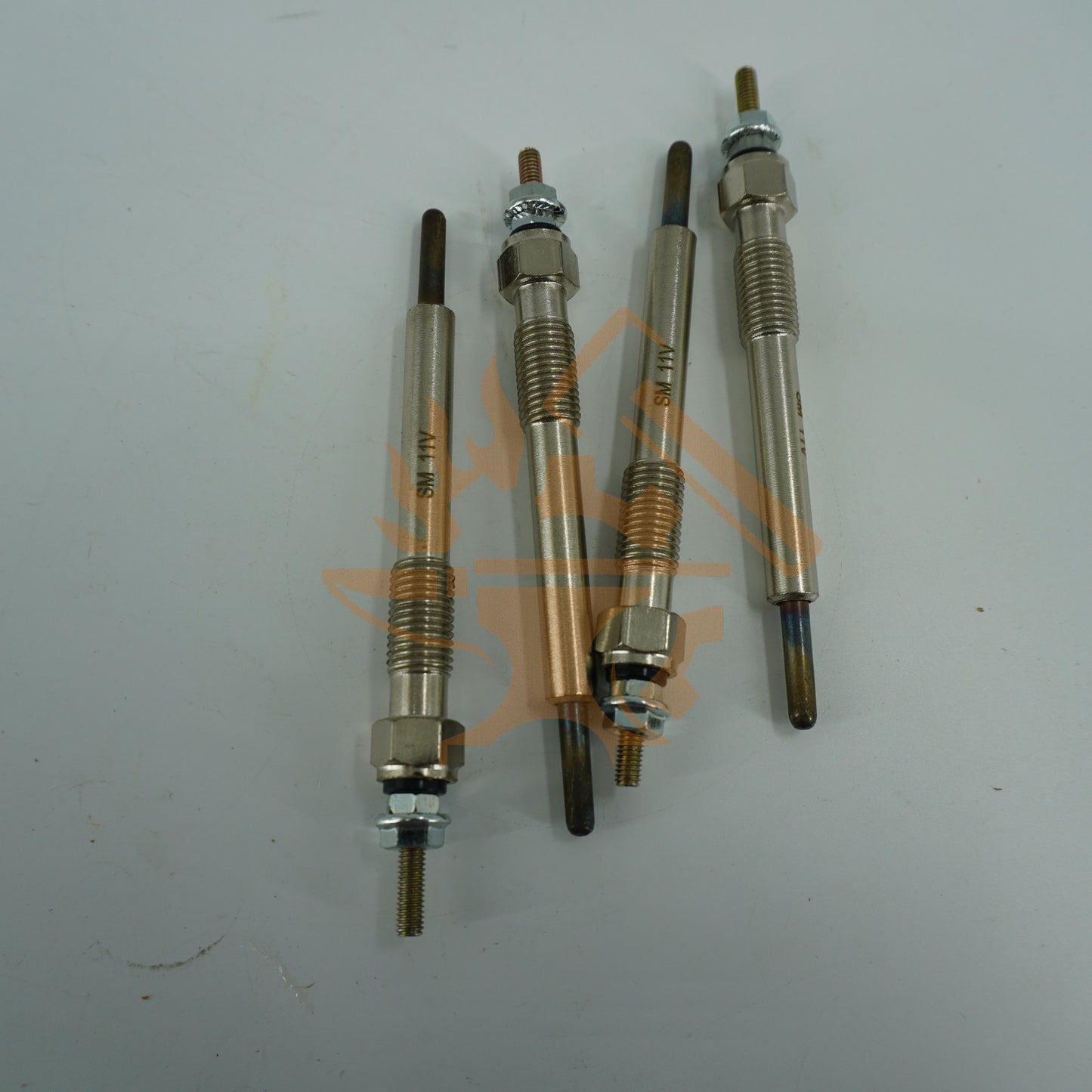 4 Pcs Glow Plug 129008-77800 for Yanmar Engine 4JH45 4JH57 4TNV86CT 4TNV88