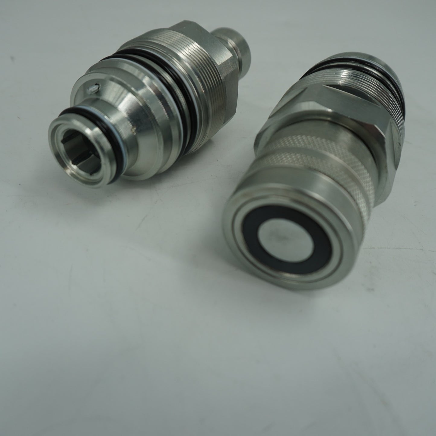 Male & Female Flat Face Coupler Kit 6679837 6680018 for Bobcat 753 763 773 863