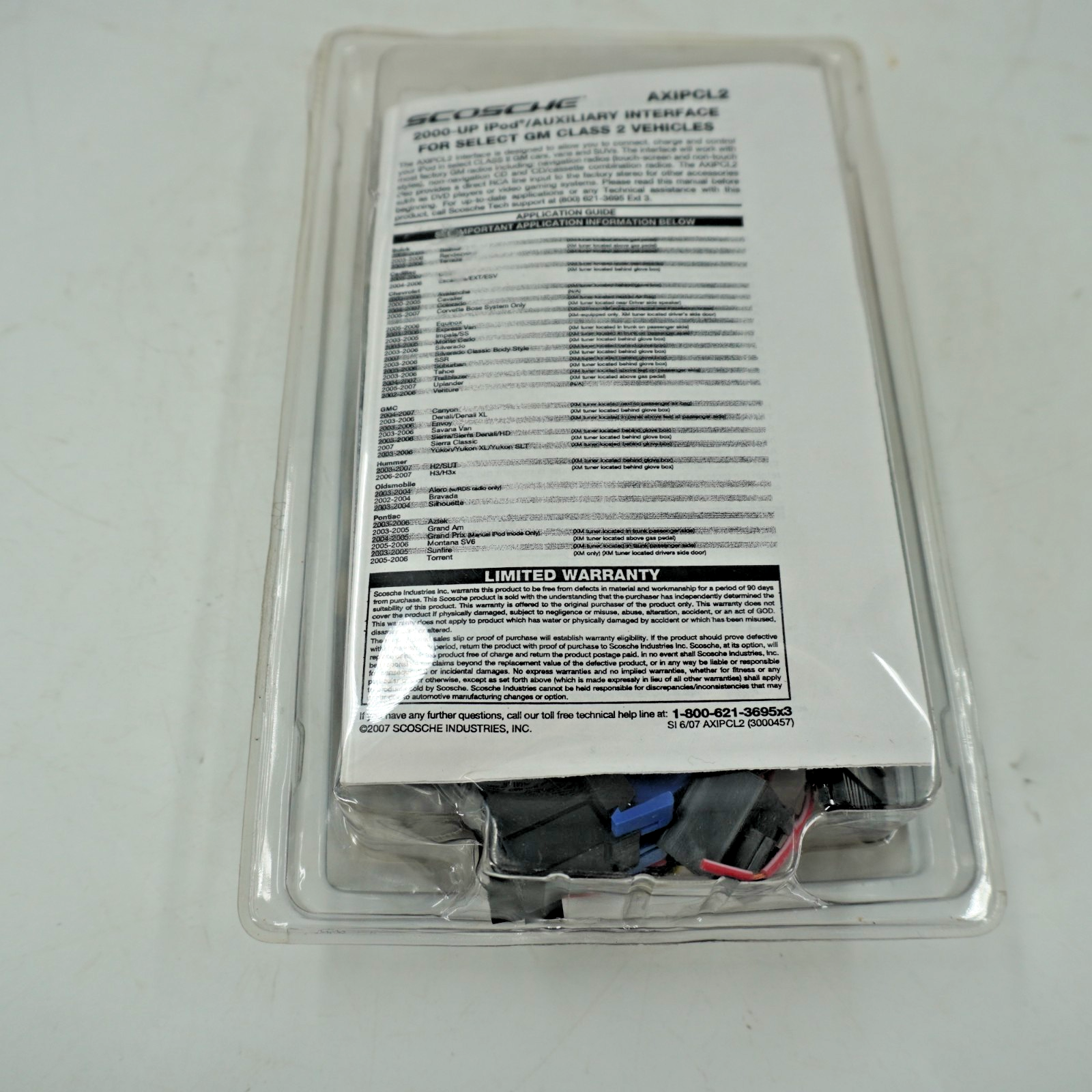 SCOSCHE AXIPCL2 CORVETTE IPOD/IPHONE ADAPTER CLASS 2