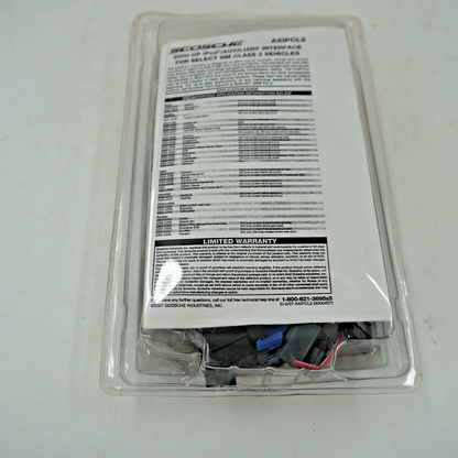 SCOSCHE AXIPCL2 CORVETTE IPOD/IPHONE ADAPTER CLASS 2