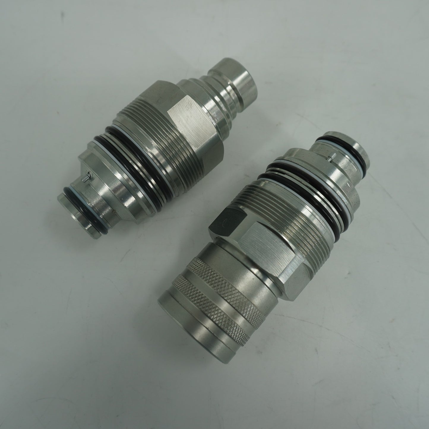 Male & Female Flat Face Coupler Kit 6679837 6680018 for Bobcat 753 763 773 863