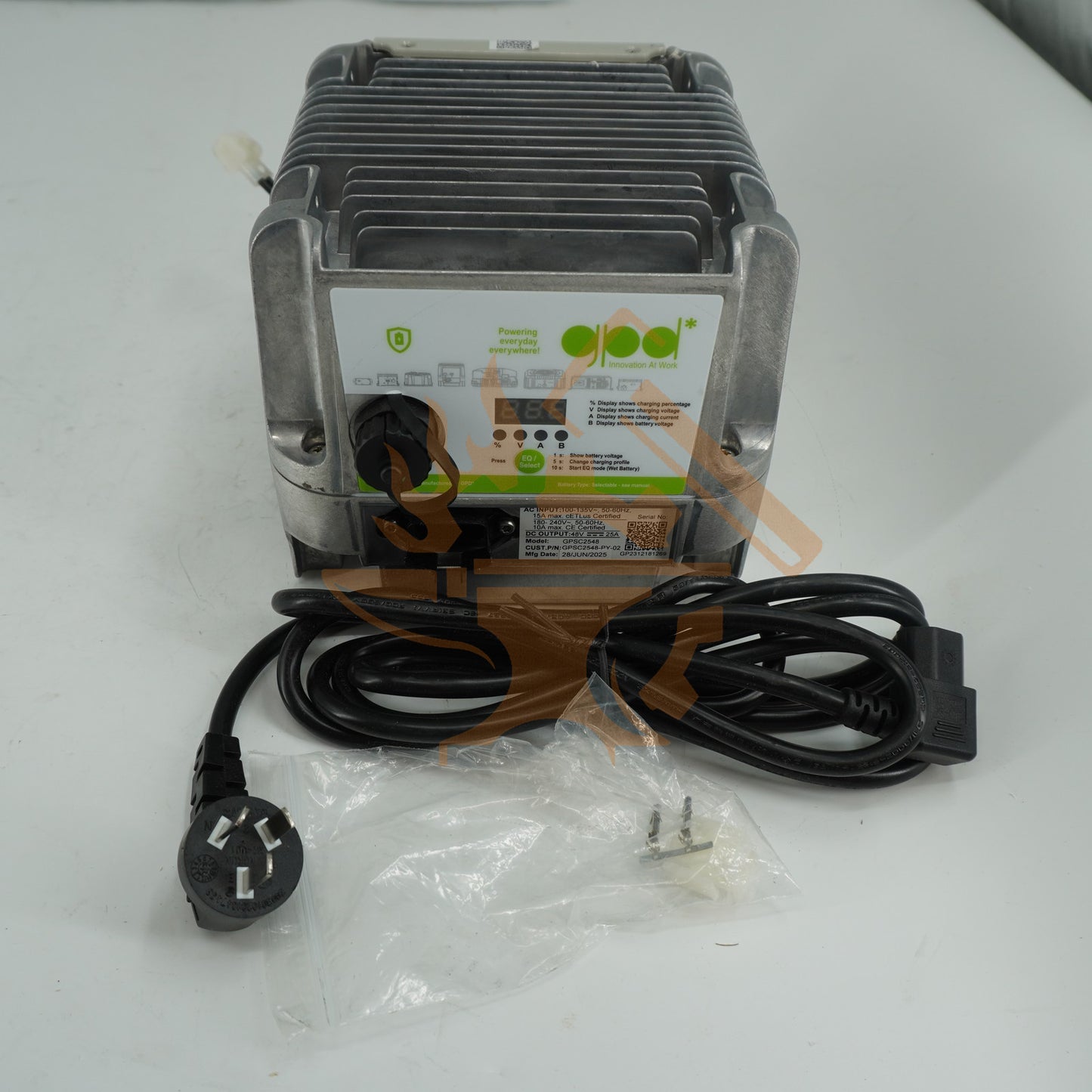 48V 25A Battery Charger 0400190 for JLG E300AJP M600JP 3369LE 4069LE