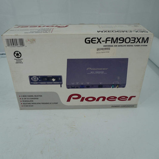 PIONEER GEX-FM903XM UNIVERSAL XM SATELLITE DIGITAL TUNER SYSTEM