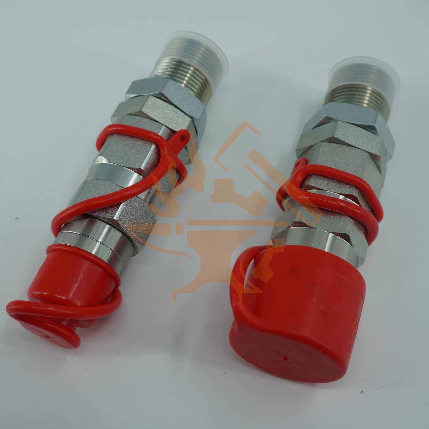 Hydraulic Quick-Connect Coupler Kit AT312877 KV13884 for John Deere 332 326D 280