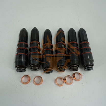 6 Pieces Fuel Injector 3054218 for Cummins Engine N855 NT855 NH855 N14