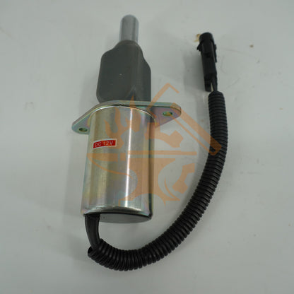 12V Fuel Shutdown Stop Solenoid 3921978 for Cummins Engine 6C8.3 6CT 6CTA