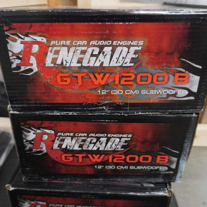 1200W Renegade GTW1200 Subwoofer