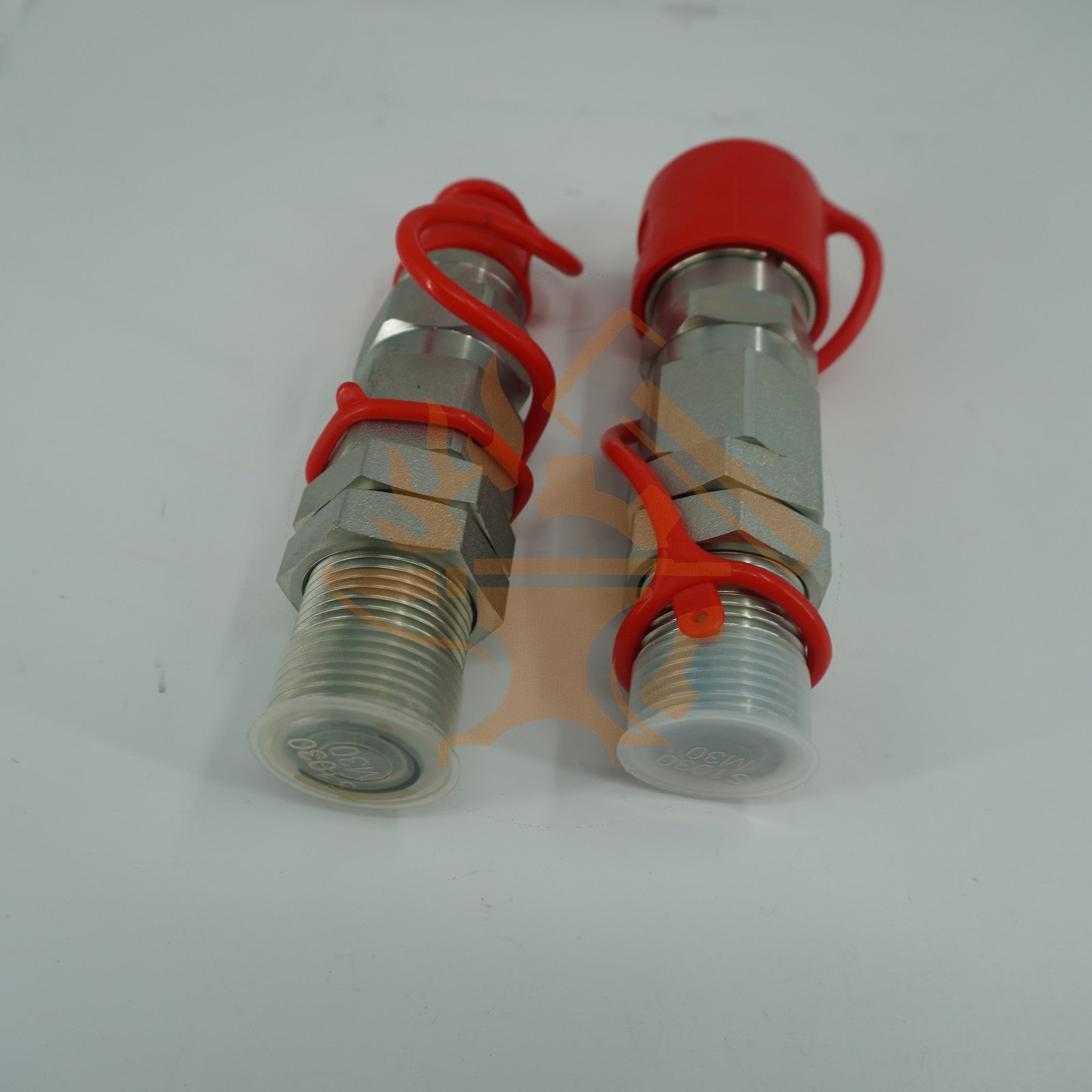 Hydraulic Quick-Connect Coupler Kit AT312877 KV13884 for John Deere 332 326D 280