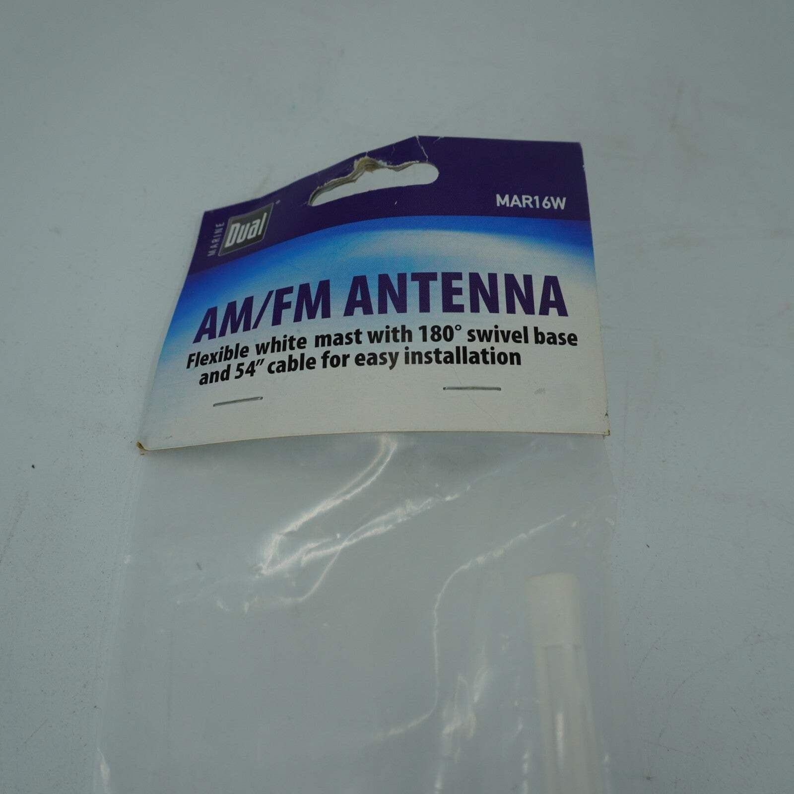 MAR16W DUAL MARINE AM/FM ANTENNA