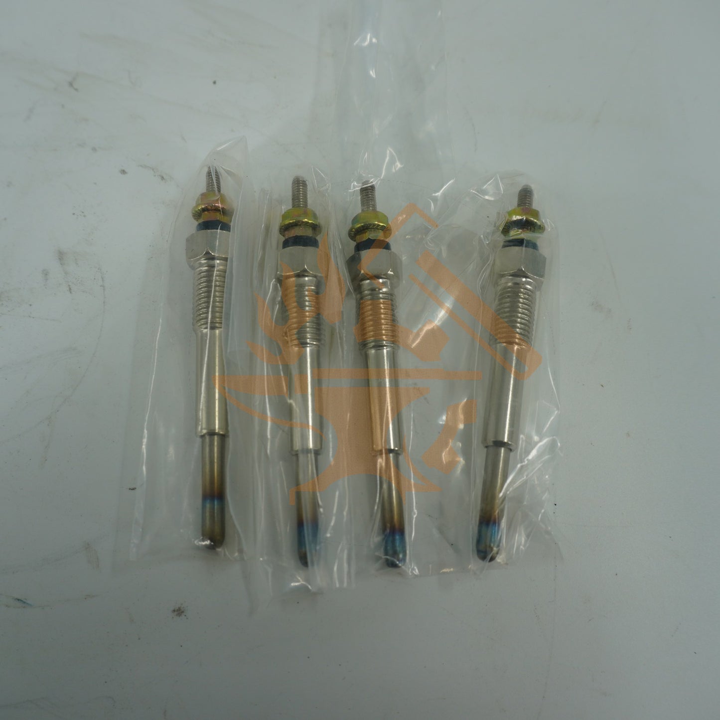 4Pc Plug Glow 9825119781 for Isuzu C240 C190 C201 C221 D500 4BA1 Hitachi EX30