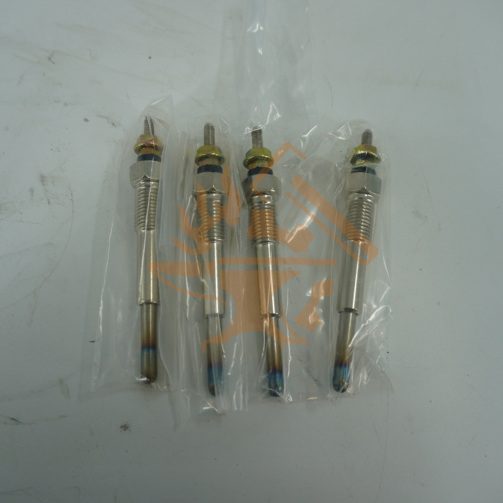 4Pc Plug Glow 9825119781 for Isuzu C240 C190 C201 C221 D500 4BA1 Hitachi EX30