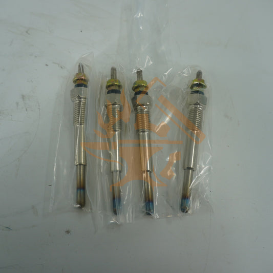 4Pc Plug Glow 9825119781 for Isuzu C240 C190 C201 C221 D500 4BA1 Hitachi EX30