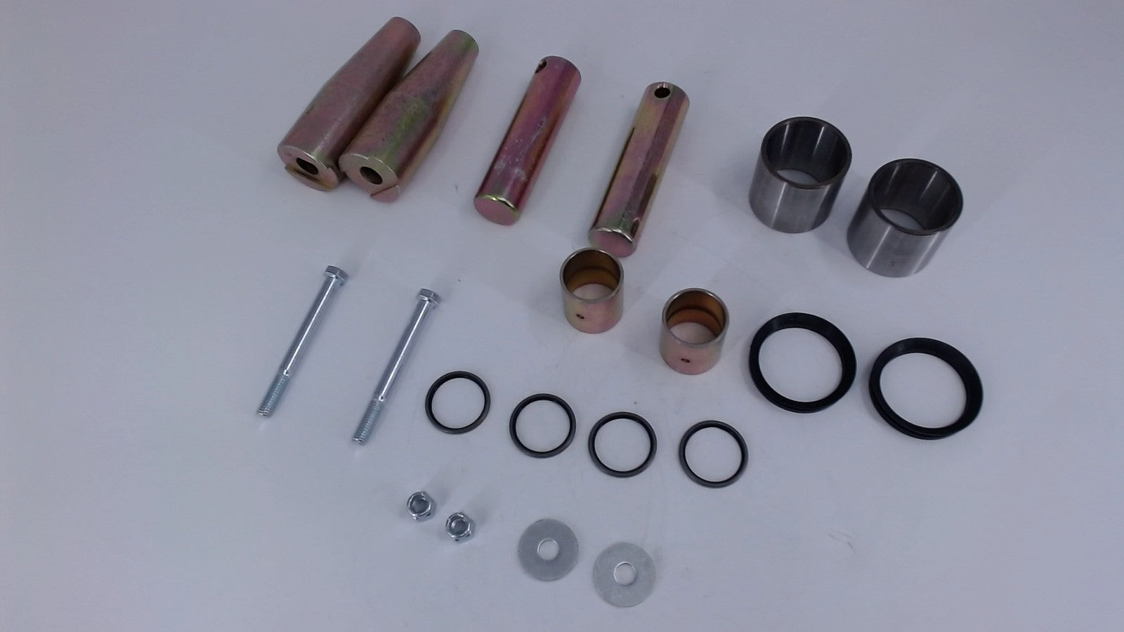 Bobtach Pivot Pin Wear Bush Oil Seal Rebuild Kit 7170609 17C12112 Bobcat S630